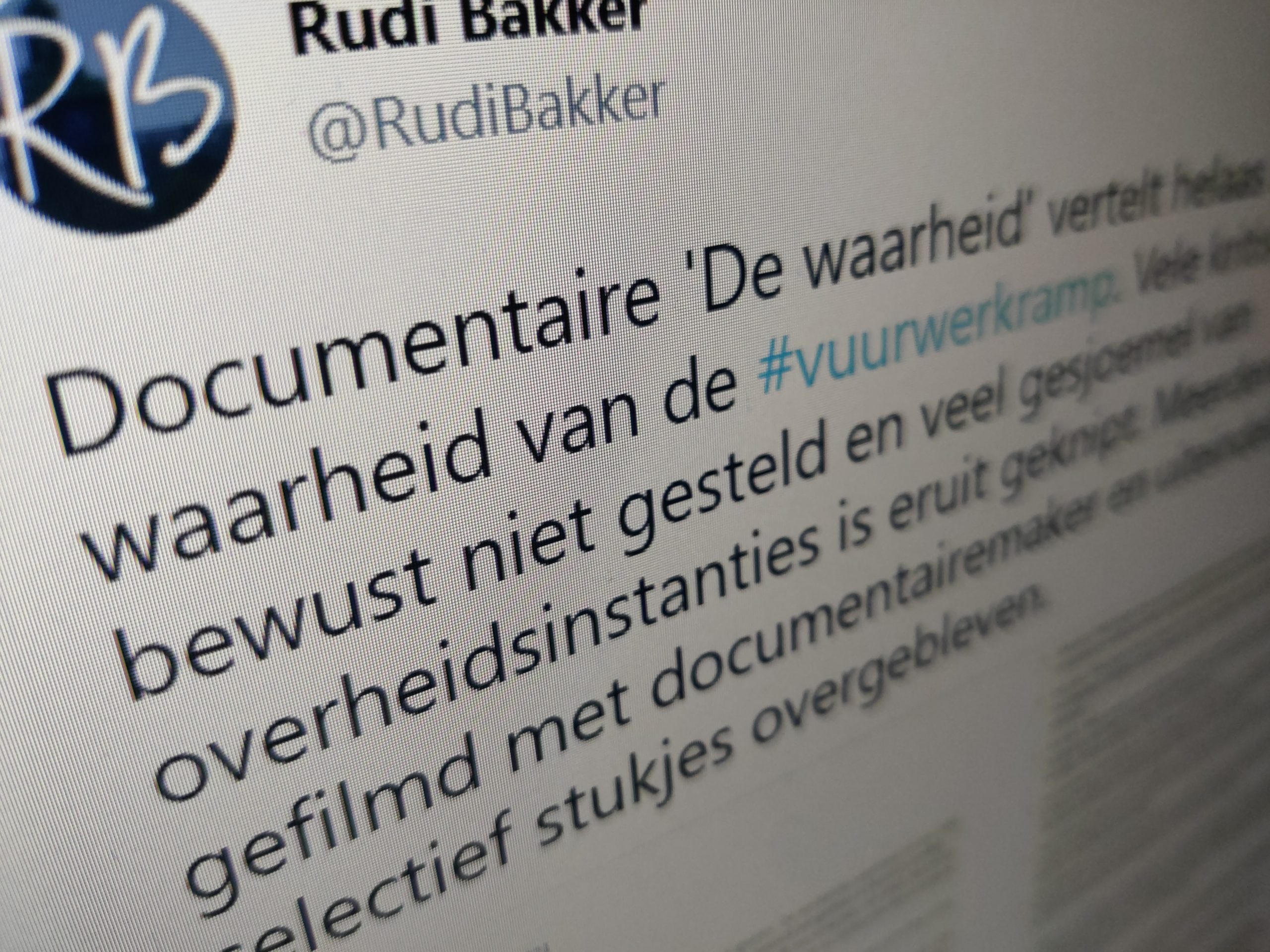 Reactie op documentaire ‘De waarheid’